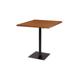 Café-Tisch ALFA FOLD mit laminierter Tischplatte