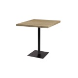 Café-Tisch ALFA FOLD mit laminierter Tischplatte