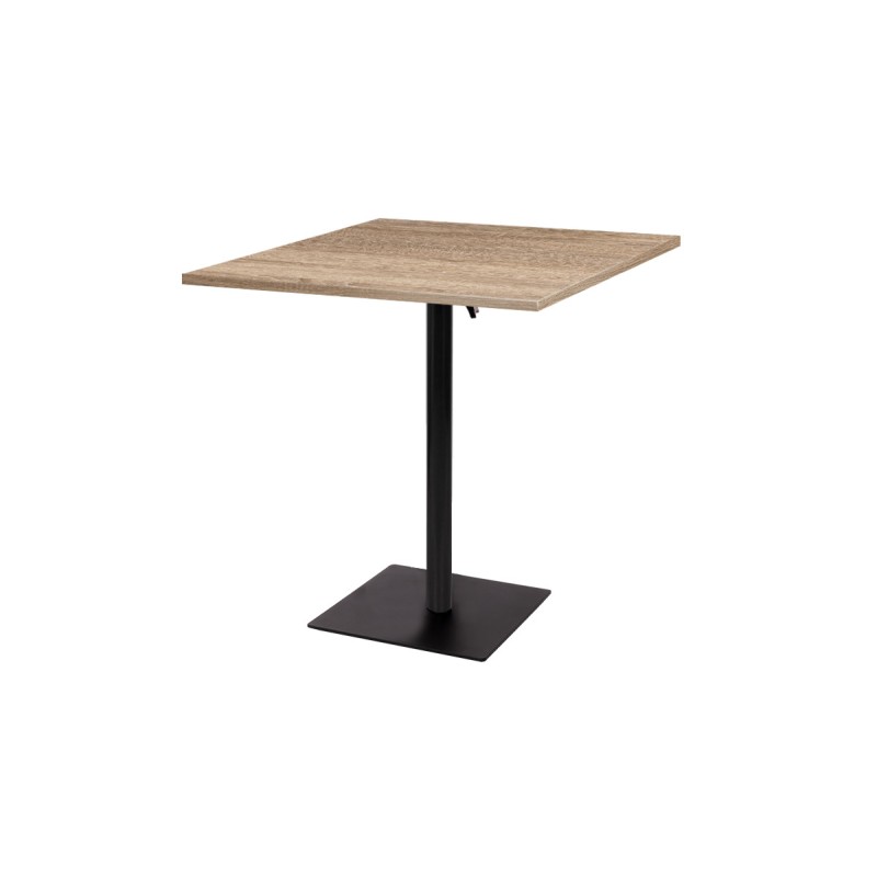 Café-Tisch ALFA FOLD mit laminierter Tischplatte
