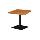 Café-Tisch ALFA XL mit furnierter Holzplatte