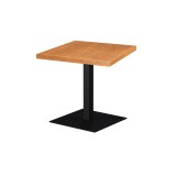 Café-Tisch ALFA XL mit furnierter Holzplatte
