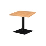 Café-Tisch ALFA XL mit furnierter Holzplatte