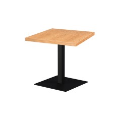 Café-Tisch ALFA XL mit furnierter Holzplatte