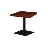 Café-Tisch ALFA XL mit furnierter Holzplatte
