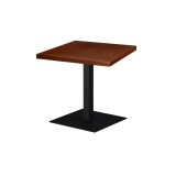 Café-Tisch ALFA XL mit furnierter Holzplatte