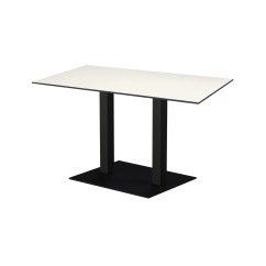 Café-Tisch ALFA DUO mit HPL-Tischplatte