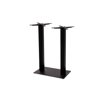 Tischgestell ALFA BAR DUO Schwarz