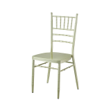 Metall-Hochzeitsstuhl CHIAVARI TIFFANY Champagner