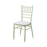 Kissen für den Metall-Hochzeitsstuhl Chiavari Tiffany aus Kunstleder