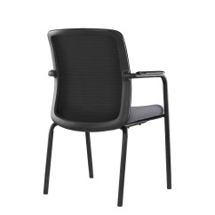 Konferenzstuhl FORMO schwarz-grau