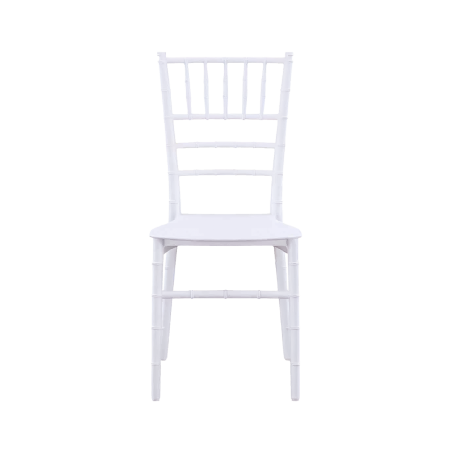 Hochzeitsstuhl CHIAVARI TIFFANY SIMPLE weiss
