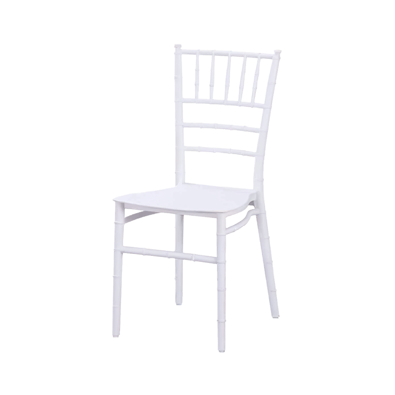 Hochzeitsstuhl CHIAVARI TIFFANY SIMPLE weiss