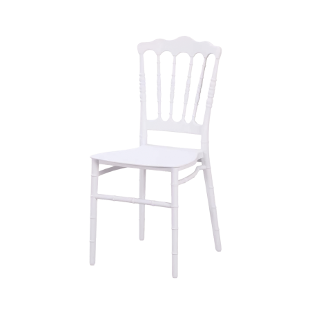 Hochzeitsstuhl CHIAVARI NAPOLEON SIMPLE weiss