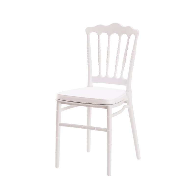 Hochzeit-Stuhlkissen SIMPLE weiss