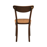 Holz Restaurantstuhl BOOMERANG walnuss