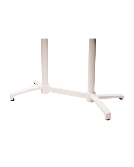 Tisch CROSS COMFORT DUO Weiß mit HPL-Platten