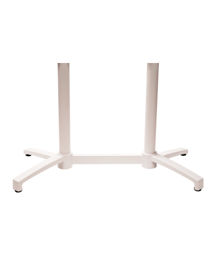 Tisch CROSS COMFORT DUO Weiß mit HPL-Platten