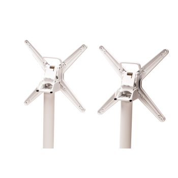 Tischgestell CROSS COMFORT DUO Weiß