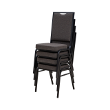 Stapelstühle / Bankettstühle ALICANTE MODERN AM330 braun