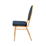 Stapelstühle / Bankettstühle HERMAN MODERN Schwarz Velours