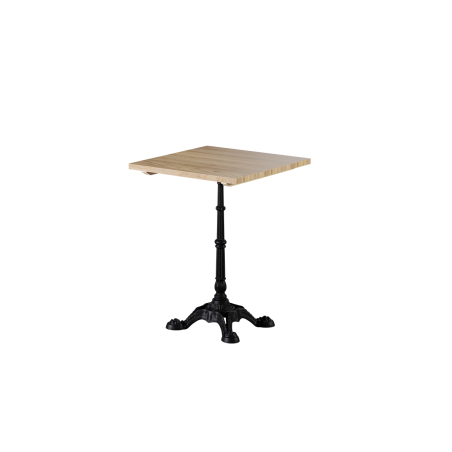 Tisch mit Holzplatte CASTELLO