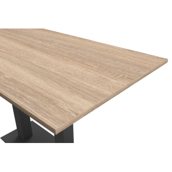 Tisch SIGMA DUO mit Laminierte-Platten 18 mm