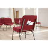 Kirchengestuhl AMBASSADOR Rot