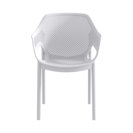 Biergartenstuhl AERO Weiß