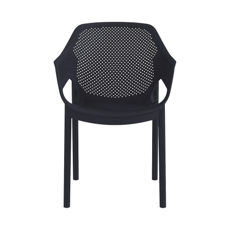 Biergartenstuhl AERO Schwarz