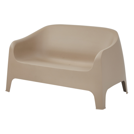 Kunststoffbank DUNA BENCH Beige