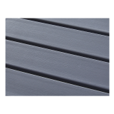 Biergartentisch TERRAZZA 140x85 Dunkelgrau