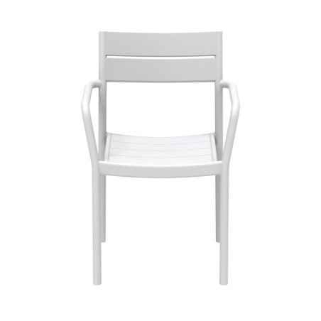 Biergartenstuhl CAPRI ARM Aschgrau