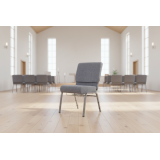 Kirchengestuhl AMBASSADOR Grau