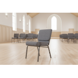 Kirchengestuhl AMBASSADOR Grau