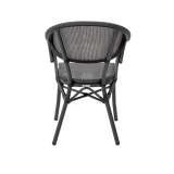 Technorattan Stuhl CAMILLO Graphit