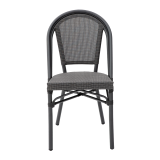 Technorattan Stuhl MATTEO Graphit