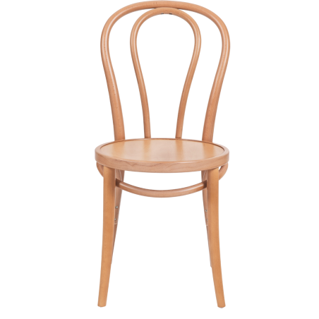 Holz Restaurantstuhl MONET 18 Holzoptik Natur
