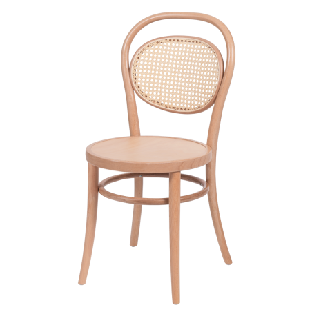 Holz Restaurantstuhl ELLIPSE Holzoptik Natur