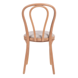 Holz Restaurantstuhl MONET 18 mit Polsterung in Beige