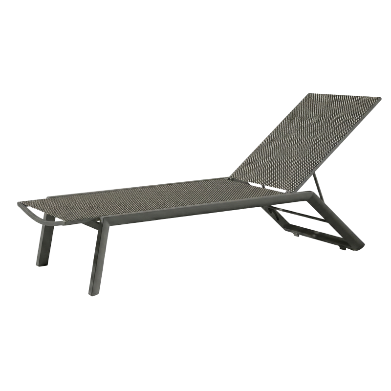 Sonnenliege RIVIERA Anthrazitgrau