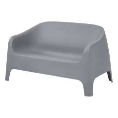 Kunststoffbank DUNA BENCH Hellgrau