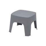 Biergartentisch DUNA-T 49x49 Hellgrau