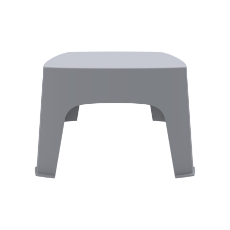 Biergartentisch DUNA-T 49x49 Hellgrau