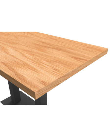 Tisch ALFA XL DUO mit Furnierte-Platten