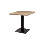 Bistrotisch ALFA S 68x68 mit Laminierte-Platten 28 mm Sonoma Eiche