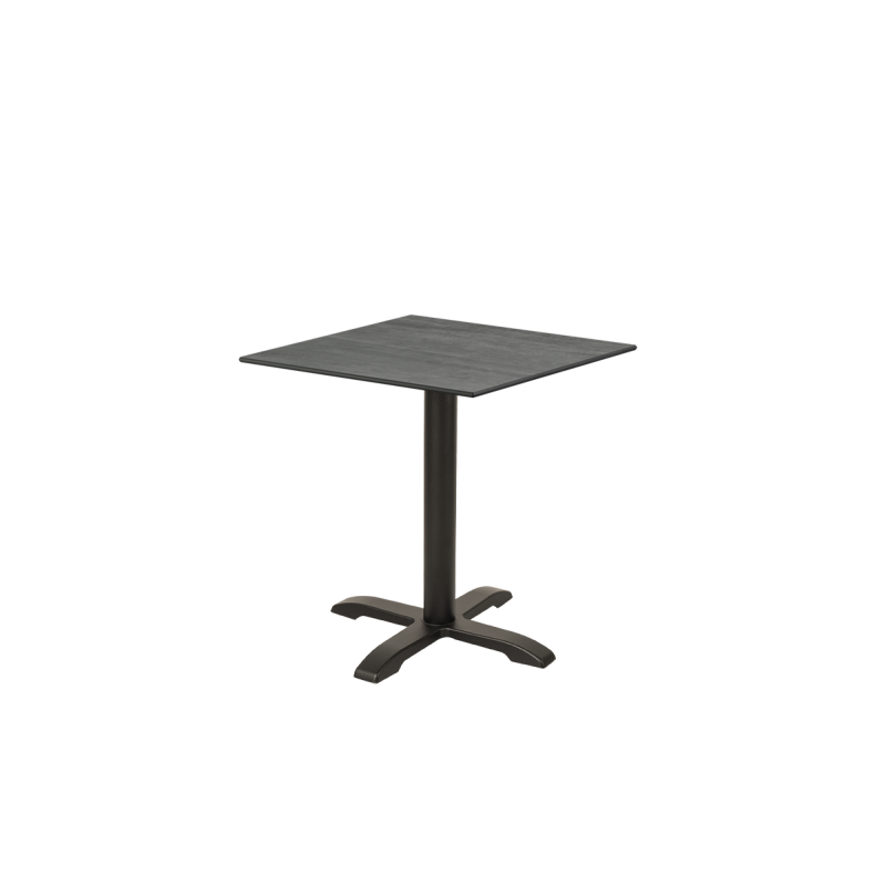 Biergartentisch CARVO 69x69 Mit HPL-Platten Urbaner Beton