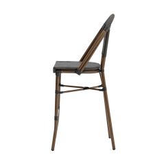 Technorattan Stuhl MATTEO BAR braun