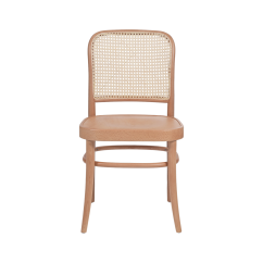 Holz Restaurantstuhl LOOMI 811 Rattan Holzoptik Natur