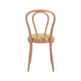 Holz Restaurantstuhl MONET 18 mit pistaziengrünem Sitz