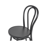 Holz Restaurantstuhl MONET 18 schwarz